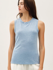 Jill Basic Heathered Tank