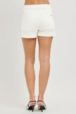 Janice High Rise Scalloped EMB Short