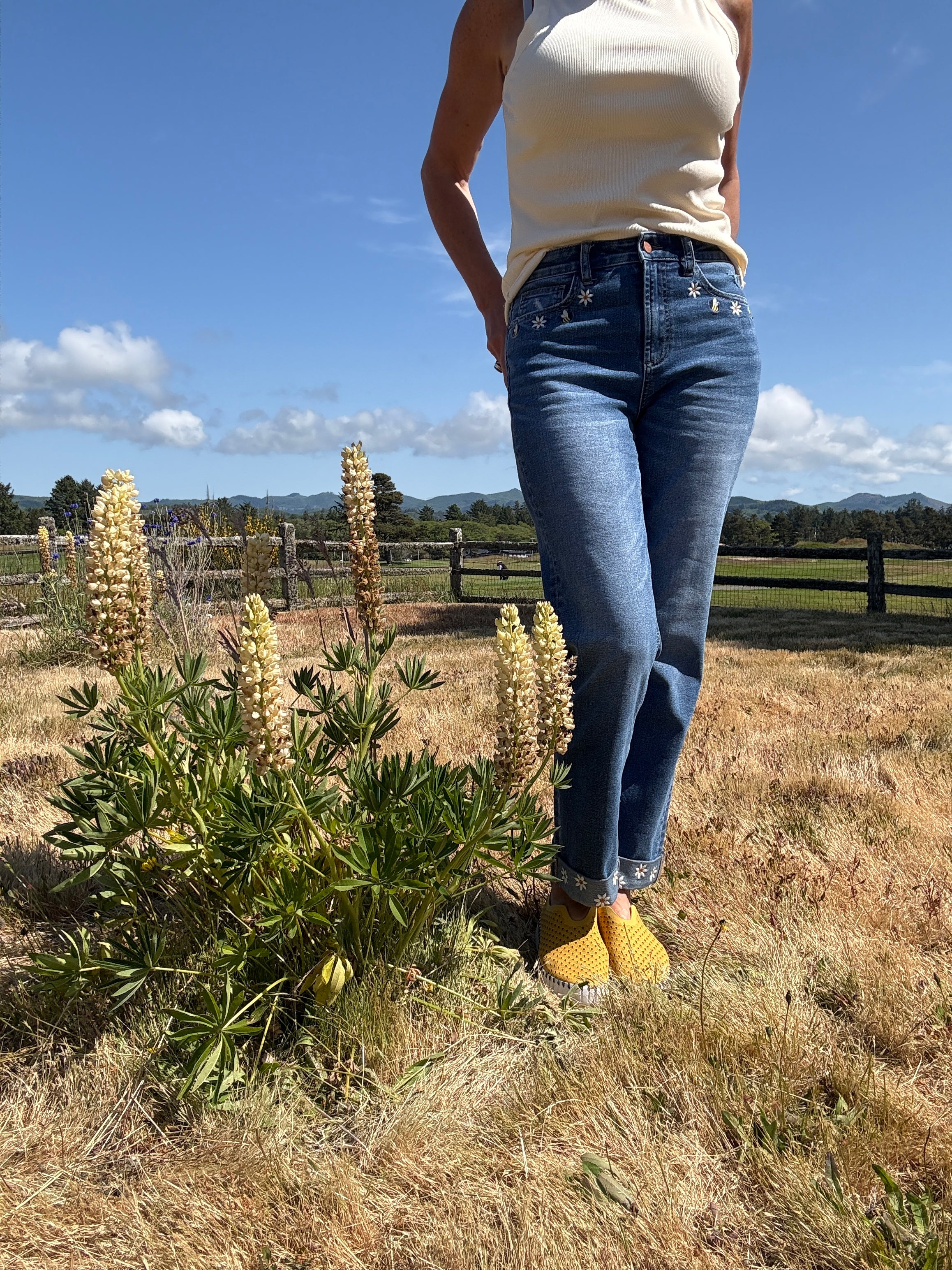 Rachelle’s Garden jeans