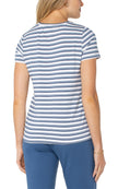 Short Sleeve Crew Neck Classic Knit Tee