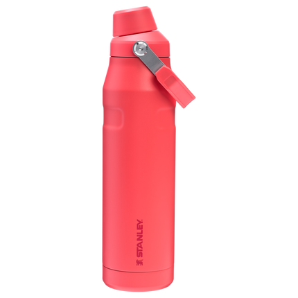Hot Coral ICEFLOW™ BOTTLE WITH FAST FLOW LID | 36 OZ