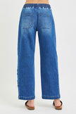  Oregon Stars Crop barrel Pant back