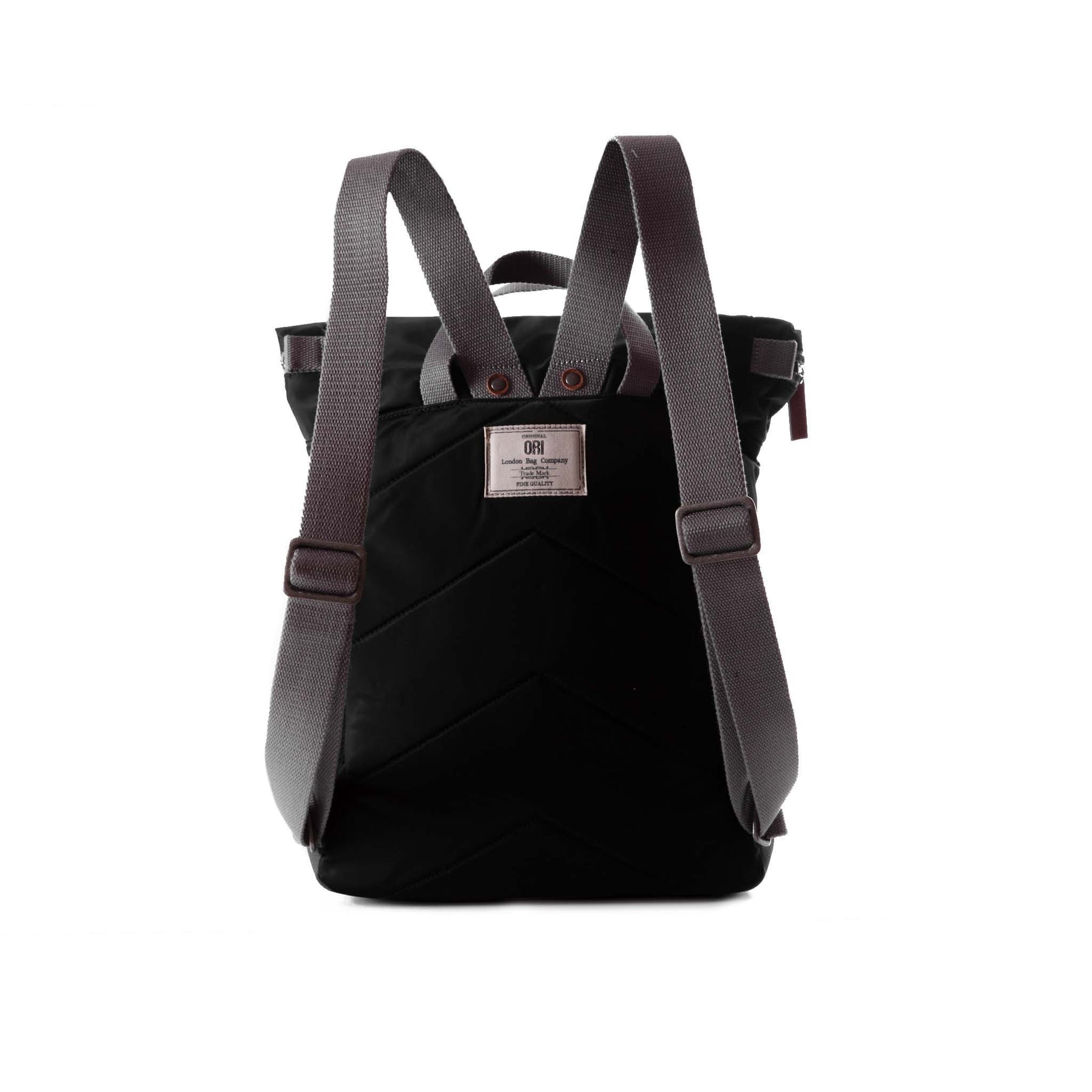 Ori London Canfield B (Nylon) Medium Bag | black back