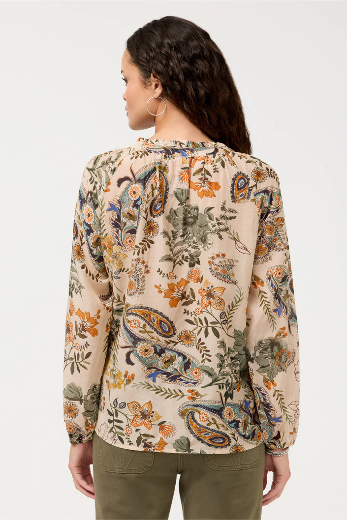 Bellina Ruffle Collar Blouse
