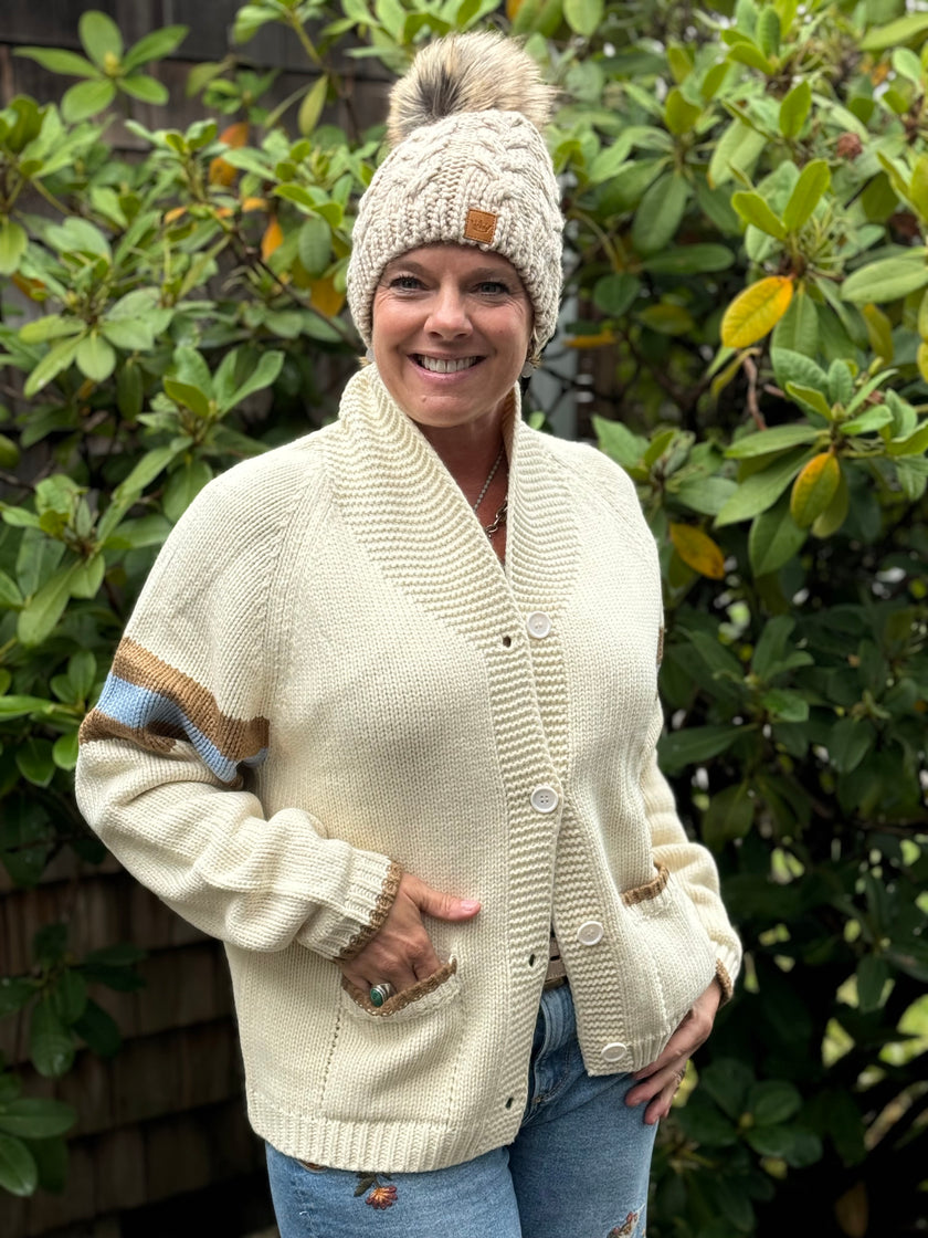 Womens Football Cardigan