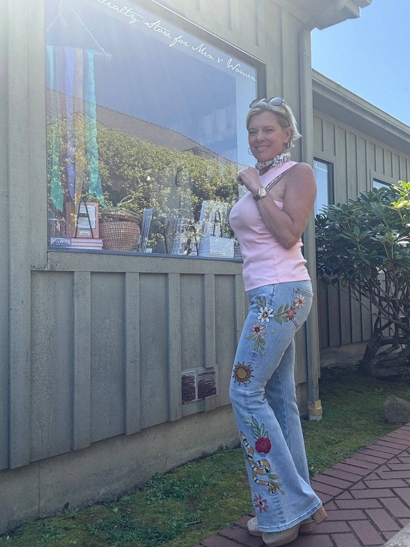 Driftwood FARRAH X HAWAII HALL left leg