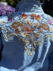 Dakota Bloom Denim Shirt