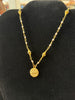 Gold Horse Rider Charm with Pearl NW-23-89