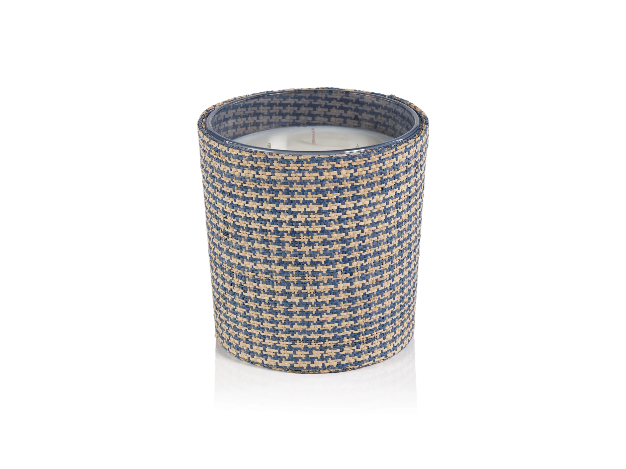 Sunset Beach Scented Candle - Natural Houndstooth Basket