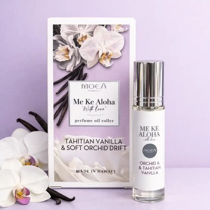 Perfume Oil Rollers   ME KE ALOHA- ORCHID ISLE & TAHITIAN VANILLA