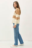 Striped Oversized Cut Sweater