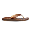 PANIOLO Womens Leather Flip Flops side