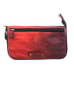 Bed|Stu Templeton II Clutch Wallet | Premium back cranberry