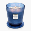 Mediterranean Lemon 5 Wick Hearth Candle lit
