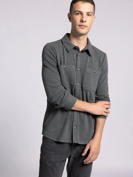 Clark Men's LS Shirt black olive