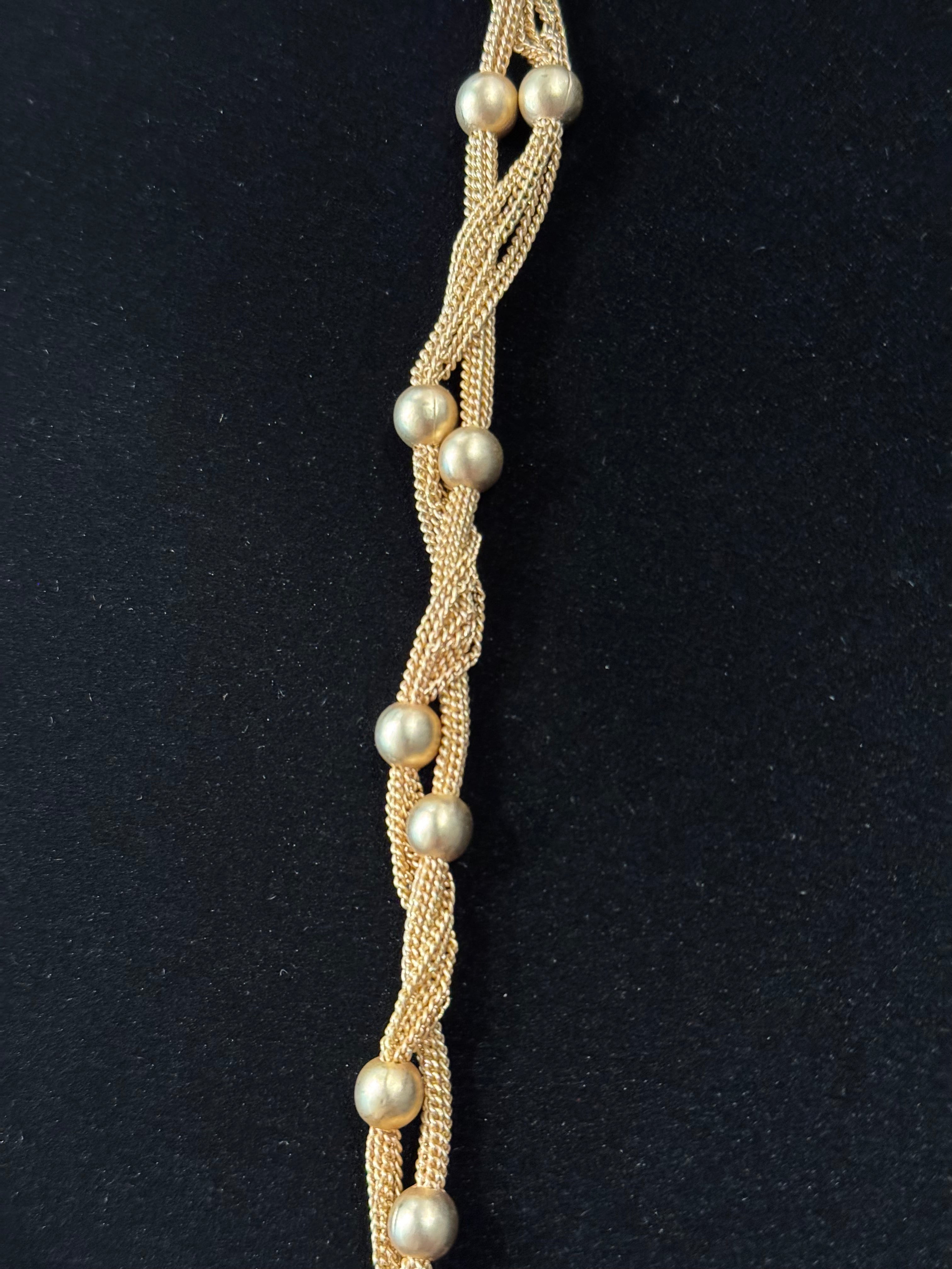 Matte Gold Lariat nw 25 106