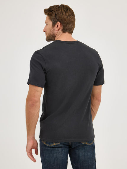 Short Sleeve Graphic T-Shirt - John Denver, black-back