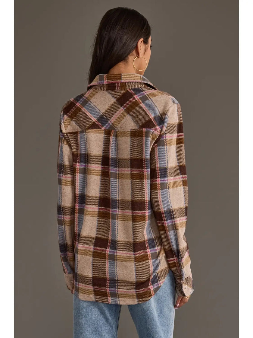 Autumns Plaid Button Up