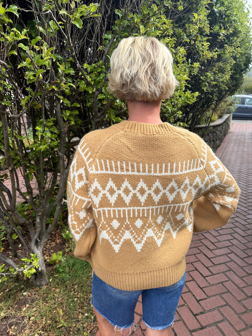 Bethany Patterned Sweater