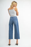 HIGH RISE CROPPED WIDE LEG