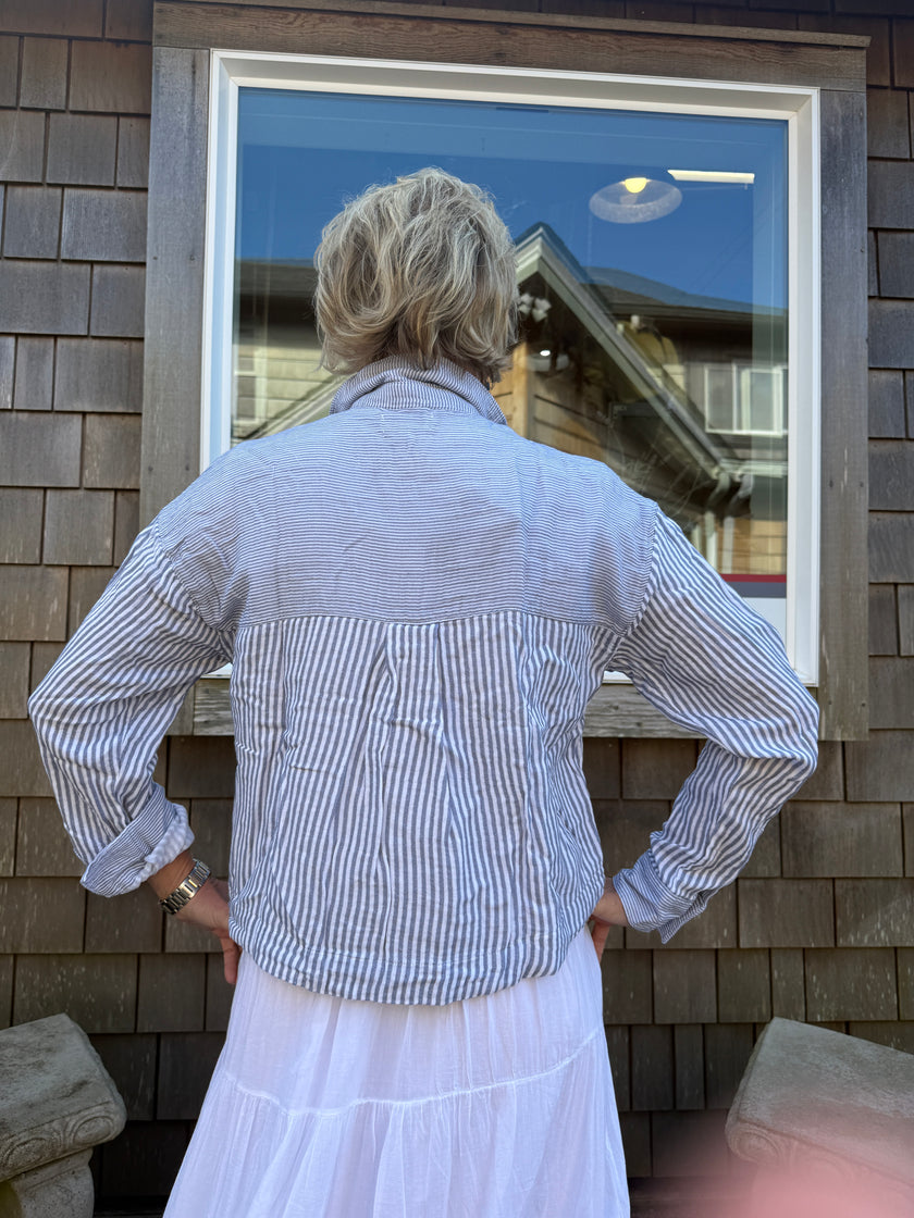  Miranda Shirt white blue back