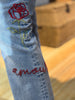 Driftwood Eva Boot Cut X Love Notes embroidery details 2