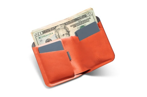 Apex Note Sleeve Magnetic Wallet - Indigo with $