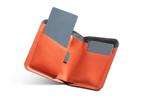 Apex Note Sleeve Magnetic Wallet - Indigo inner cards