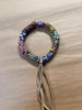 Leather Bracelet With Hand Painted Glass Beads 3
