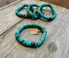 Paula Carvalho's Turquoise Beaded Bracelet