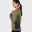 Fjallraven Cross Body Pocket Bag - Black model side