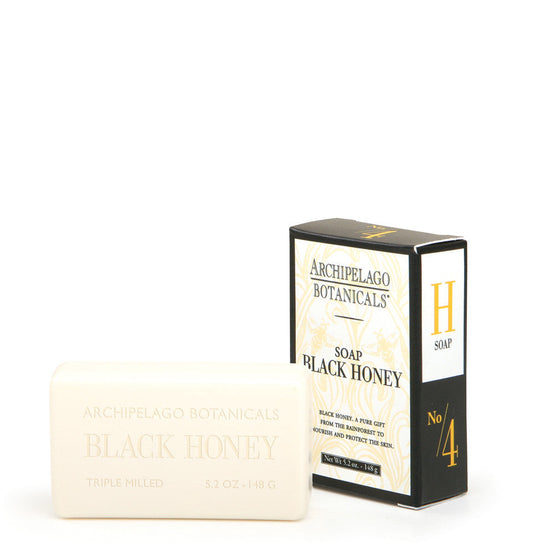 Archipelago Boxed Soap - Black Honey front