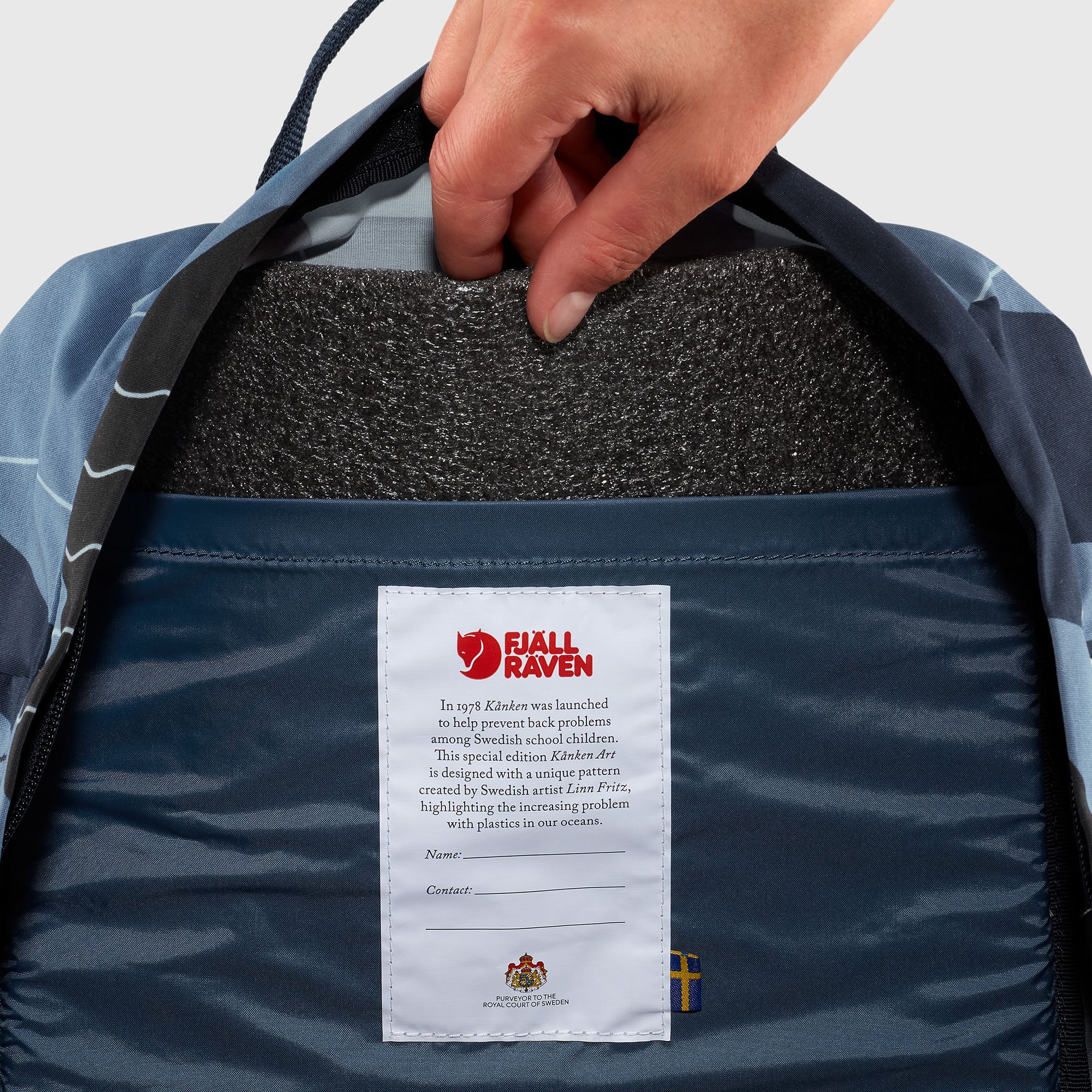 Kanken top bag art