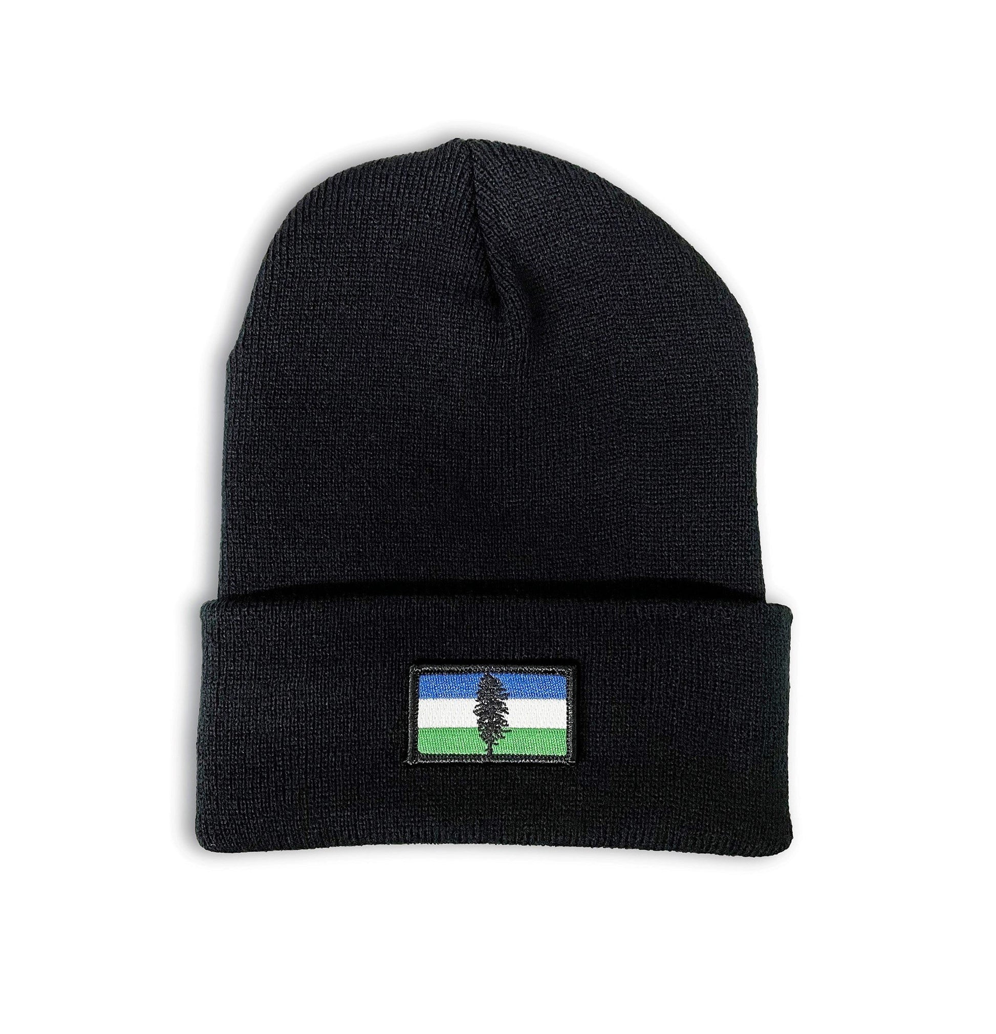 NW Vibes Cascadia Beanie - Black front