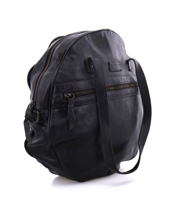 Bed|Stu Saray Round Crossbody Tote - Black DD side