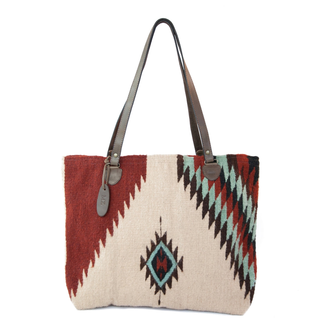 MZ Bags Turquoise + Ruby Tote