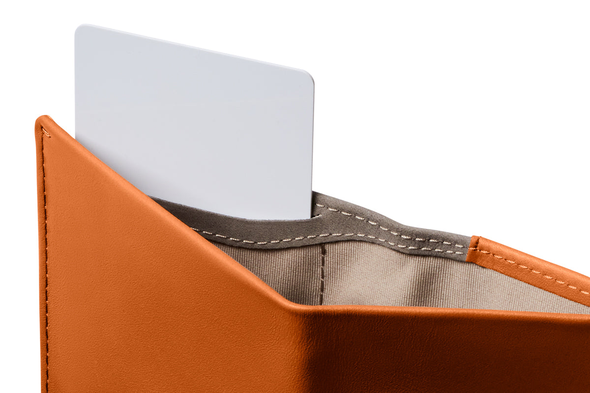 Bellroy Slim Sleeve | Terracotta back