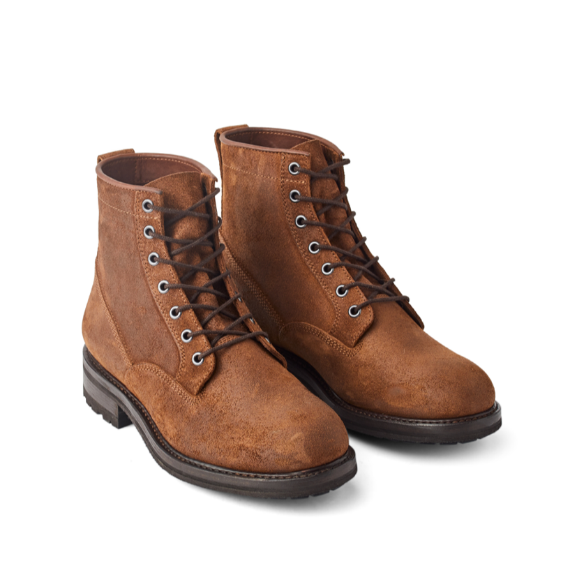 Filson Rugged Leather Service Boots - Whiskey