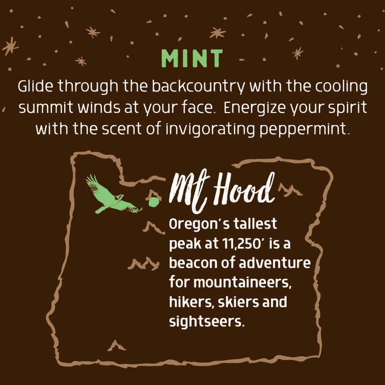 Wild For Oregon Mt. Hood Mint Bar Soap back