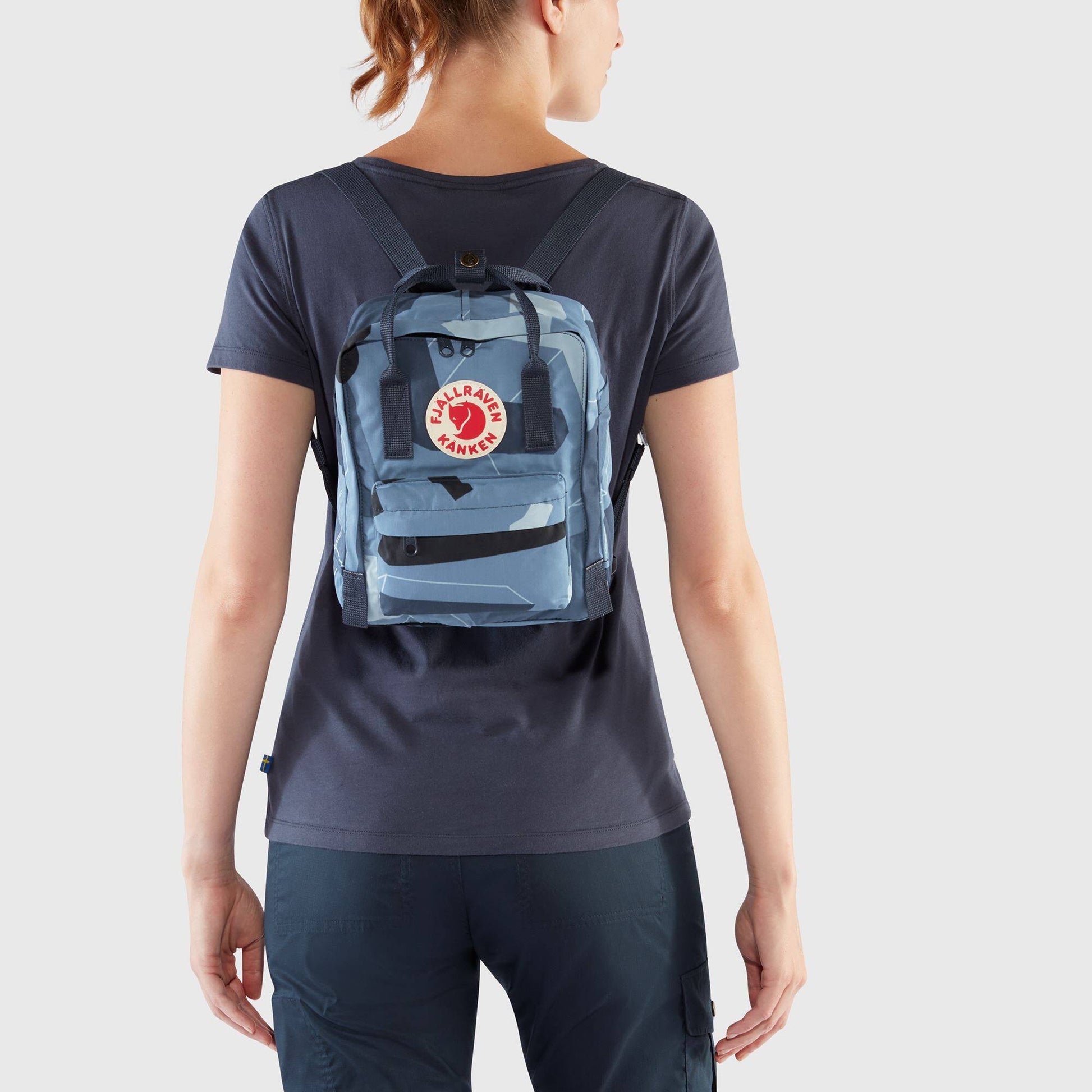 Fjallraven Kanken ART Mini Backpack - Ocean Deep