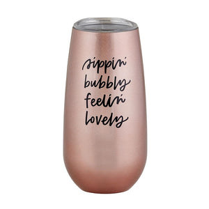 Champagne Tumbler - Sippin Bubbly