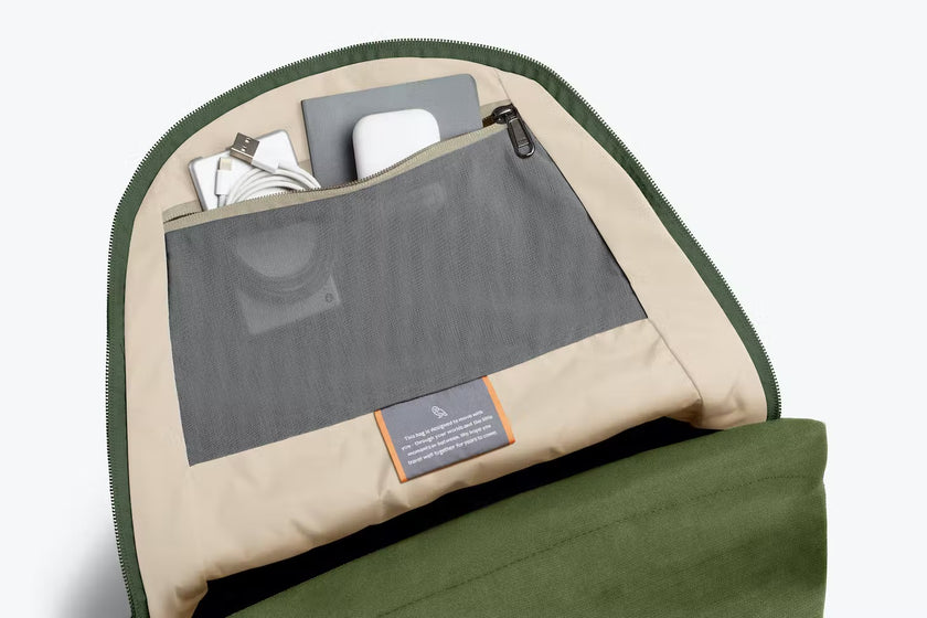 Classic Backpack 2nd Edition - Ranger Green inside pocket 2