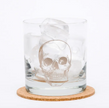 Silver Skull Rocks Glass