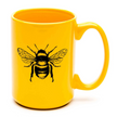 Cute Yellow Bee Coffee Mug Pose 2