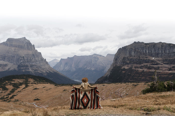 Tribe & True Handwoven Blanket - Earth Tones