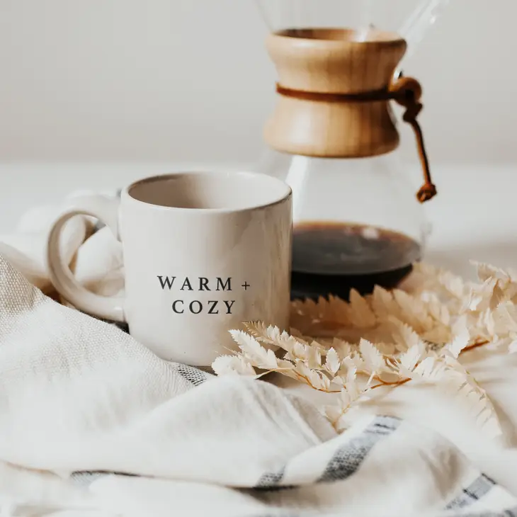 Ceramic  Coffee Mug - Warm & Cozy