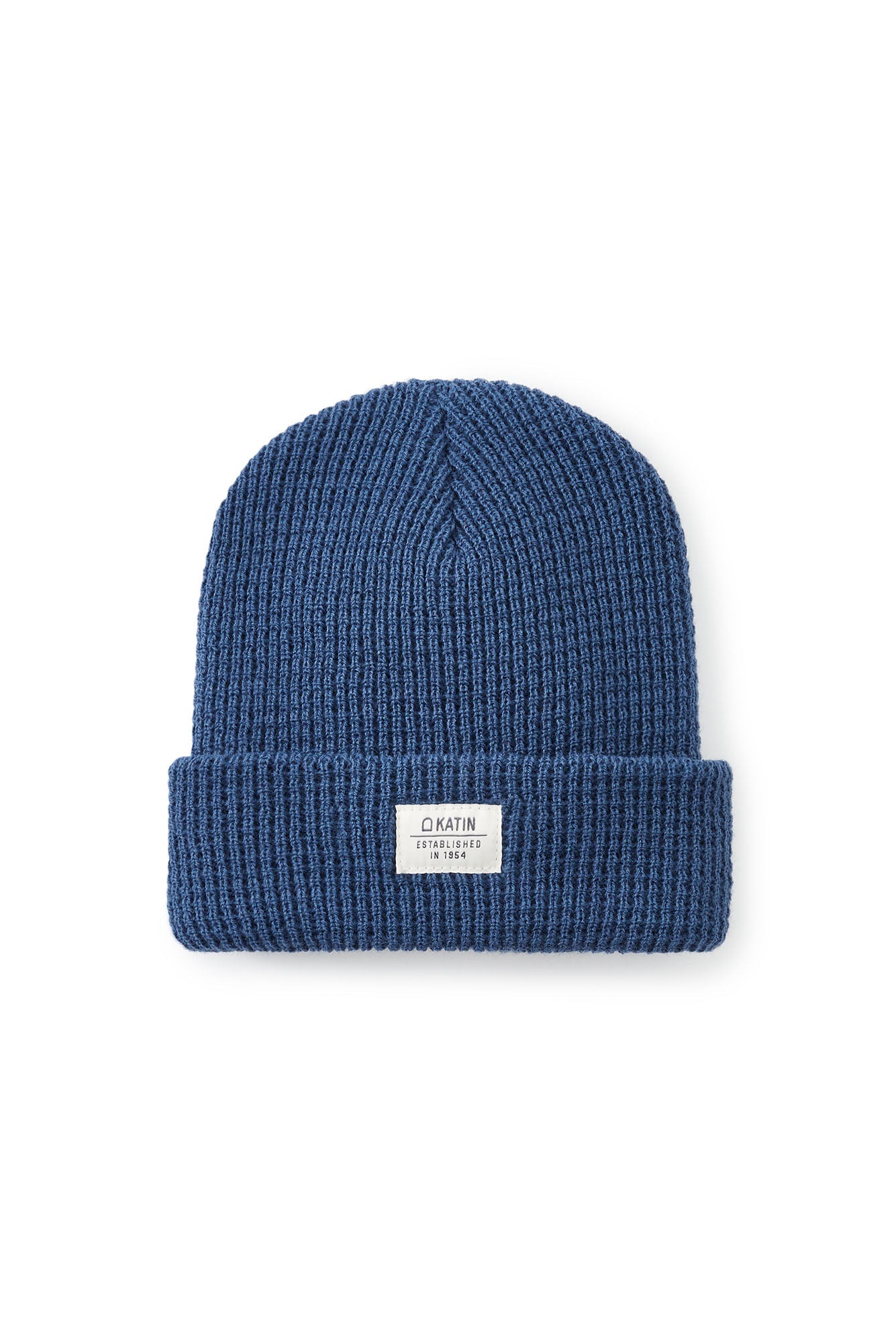Katin Wade Knit Beanie - Steel Blue front