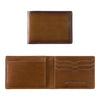 Johnston & Murphy Slim Wallet Antique Brown Leather