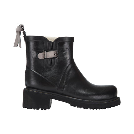 Rub60 - Short Buckle Rain Boot 001006 - Black side