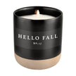 Sweet Water Black Stone Soy Candle - Hello Fall front